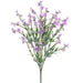 15.5" Waxflower Silk Flower Bush -2 Tone Purple (pack of 24) - FBW155-PU/TT