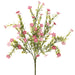 13.75" Artificial Waxflower Bush -Pink (pack of 12) - FBW210-PK