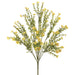 20" Artificial Waxflower Bush -Yellow (pack of 12) - FBW211-YE