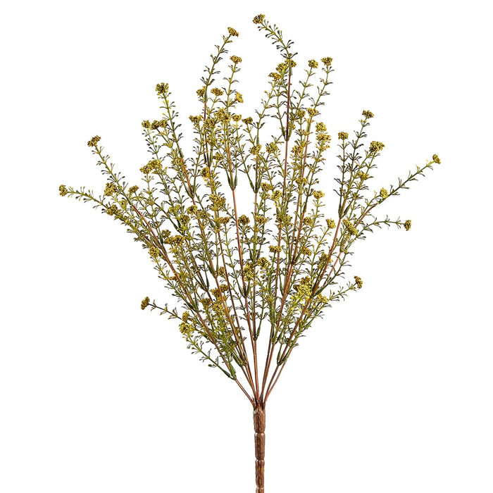 20" Artificial Wildflower Bush -Green (pack of 12) - FBW321-GR