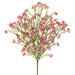 19" Silk Waxflower Flower Bush -Fuchsia (pack of 12) - FBW804-FU