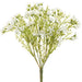 11" Small Waxflower Silk Flower Bush -Cream (Pack of 12) - FBW952-CR