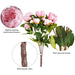 23" Peony Silk Flower Bush -Pink (Pack of 4) - FD182379