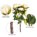 23" Peony Silk Flower Bush -Beige (Pack of 4) - FD182380