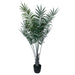 6'8" Outdoor UV-Resistant Artificial Areca Palm Tree w/Planter -Green - FE250580UV
