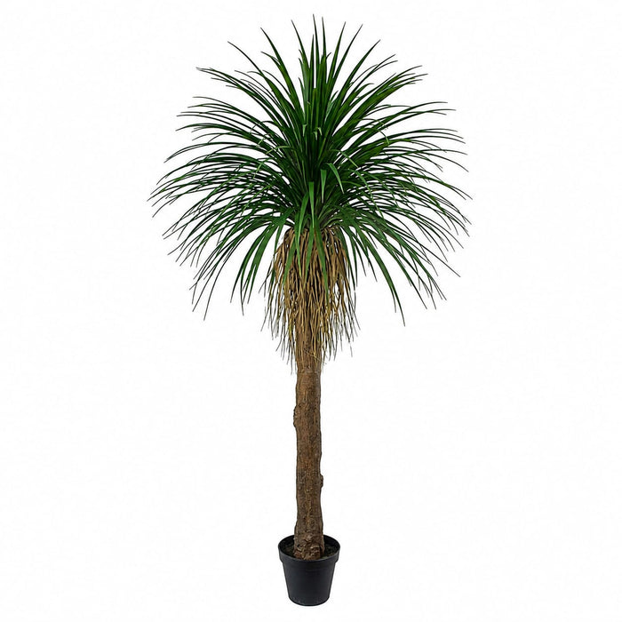 6'6" Outdoor UV-Resistant Artificial Yucca Tree w/Pot -Green - FE251765UV