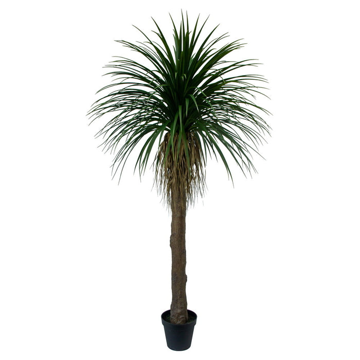 6'6" Outdoor UV-Resistant Artificial Yucca Tree w/Pot -Green - FE251765UV