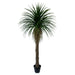 6'6" Outdoor UV-Resistant Artificial Yucca Tree w/Pot -Green - FE251765UV
