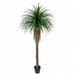 8'6" Outdoor UV-Resistant Artificial Yucca Tree 2/Pot -Green - FE251780UV
