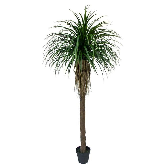8'6" Outdoor UV-Resistant Artificial Yucca Tree 2/Pot -Green - FE251780UV