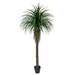 8'6" Outdoor UV-Resistant Artificial Yucca Tree 2/Pot -Green - FE251780UV