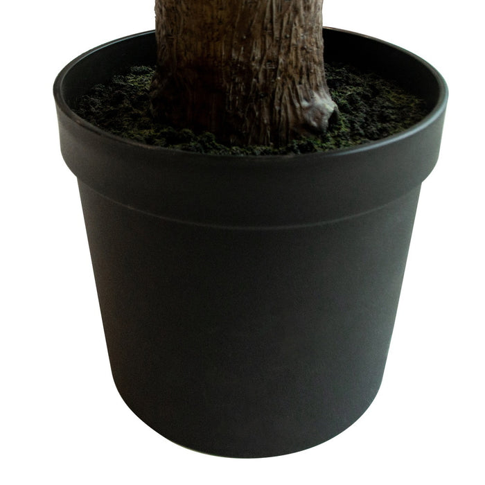 8'6" Outdoor UV-Resistant Artificial Yucca Tree 2/Pot -Green - FE251780UV