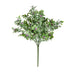 13.5" Outdoor UV-Resistant Artificial Wildflower Bush -Purple/Green (Pack of 12) - FF190213