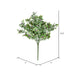 13.5" Outdoor UV-Resistant Artificial Wildflower Bush -Purple/Green (Pack of 12) - FF190213