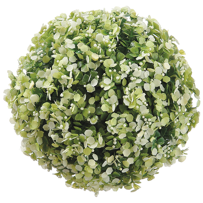 5" Silk Mini Blossom Orb Kissing Flower Ball -Light Green (pack of 12) - FFB038-GR/LT