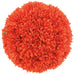 9" Mum Flower Silk Kissing Ball -Orange (Pack of 6) - FFM004-OR