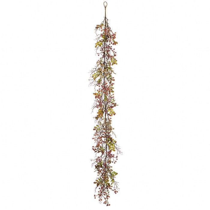 6' Artificial Berry Garland -Mixed Colors (Pack of 4) - FGB001-MX