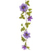 35" Clematis Silk Flower Garland -Delphinium (pack of 6) - FGC703-DL