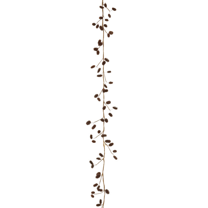 6' Artificial Osmanthus Pod Garland -Brown/Gray (Pack of 6) - FGP044-BR/GY