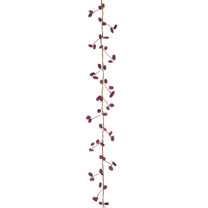 6' Artificial Osmanthus Pod Garland -Purple (Pack of 6) - FGP044-PU