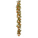6' Rosehip Flower Silk Garland -Orange (Pack of 2) - FGR104-OR