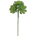 9" Mini Hen And Chick Artificial Bouquet Stem Pick -Green (pack of 24) - FKH075-GR