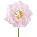 9.5" Real Touch Peony Silk Flower Stem Pick -Blush (Pack of 24) - FKP330-BS
