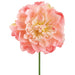 9.5" Real Touch Peony Silk Flower Stem Pick -Peach (Pack of 24) - FKP330-PE