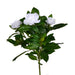 14.5" Silk Gardenia Flower Bush -White (Pack of 6) - FL170311