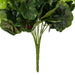 17.5" Silk Geranium Flower Bush -White (Pack of 4) - FL170404
