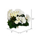 9.5" Silk Begonia Flower Bush -White (Pack of 6) - FL171005