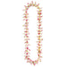 48" Silk Frangipani Plumeria Flower Lei Necklace -Hot Pink (pack of 24) - FLF098-PK/HT