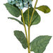 33" Silk Hydrangea Flower Stem -Aqua (Pack of 6) - FM228003