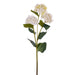33" Silk Hydrangea Flower Stem -White (Pack of 6) - FM228011