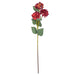 33" Silk Hydrangea Flower Stem -Burgundy (Pack of 6) - FM228065