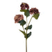 33" Silk Hydrangea Flower Stem -Coffee (Pack of 6) - FM228066