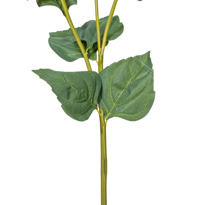 33" Silk Hydrangea Flower Stem -Lavender (Pack of 6) - FM228068