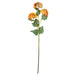 33" Silk Hydrangea Flower Stem -Gold/Yellow (Pack of 6) - FM228078