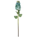 33" Silk Cone Hydrangea Flower Stem -Aqua (Pack of 6) - FM228103