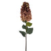 33" Silk Cone Hydrangea Flower Stem -Coffee (Pack of 6) - FM228166