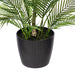 4'2" Areca Silk Palm Tree w/Plastic Pot -Green - FM238550