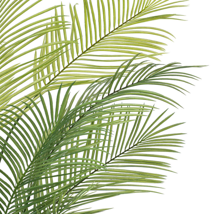 4'2" Areca Silk Palm Tree w/Plastic Pot -Green - FM238550