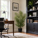 5' Areca Silk Palm Tree w/Plastic Pot -Green - FM238560
