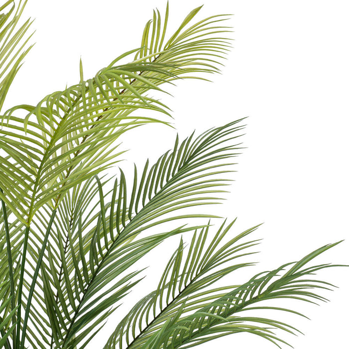 5' Areca Silk Palm Tree w/Plastic Pot -Green - FM238560