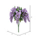 19" Silk Wisteria Flower Bush -Lavender (Pack of 4) - FQ172701