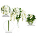 19" Silk Wisteria Flower Bush -White (Pack of 4) - FQ172703