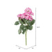 19" Faux Geranium Flower Bush -Light Pink (Pack of 6) - FQ172902