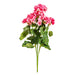 19" Faux Geranium Flower Bush -Coral (Pack of 6) - FQ172903
