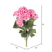 18" Geranium Silk Flower Bush -Coral (Pack of 8) - FQ173103-4