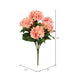 21" Silk Hydrangea Flower Bush -Pink (Pack of 4) - FR190279